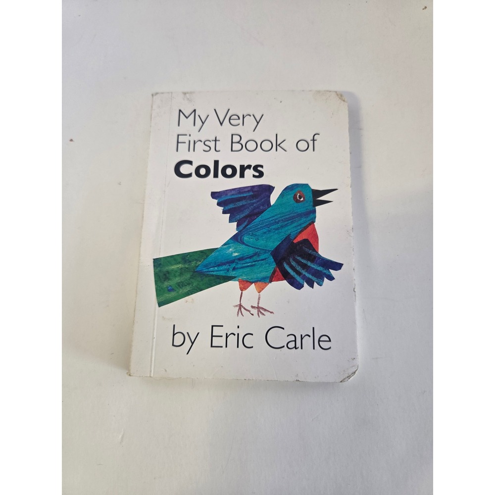 My Very First Book of Colors by Eric Carle Board Book Toddler Learning